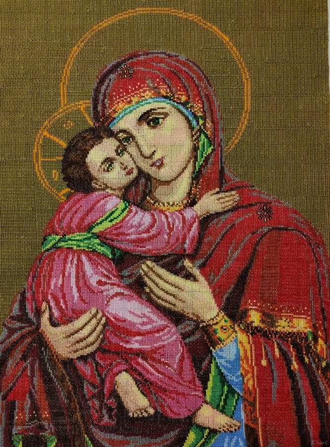 Икона Владимирская Божья матерь