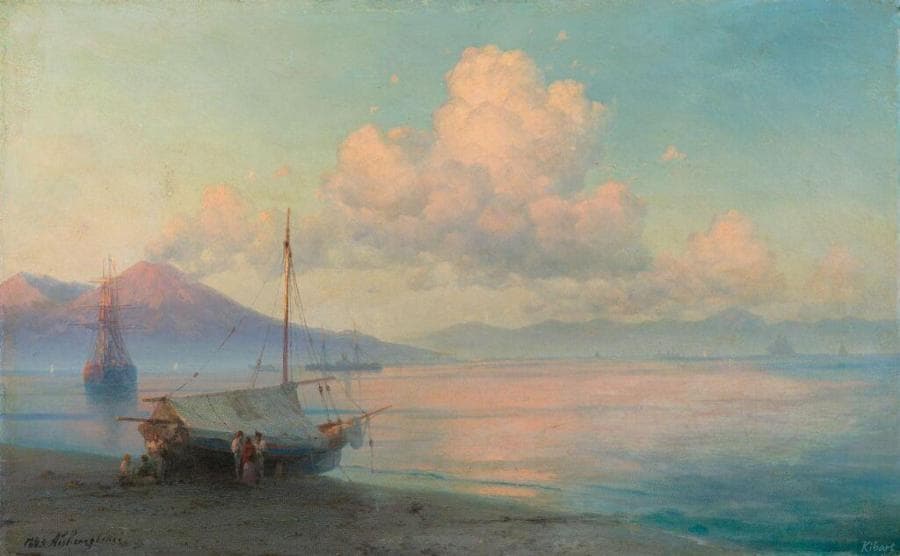 Неаполитанский залив утром (1893)