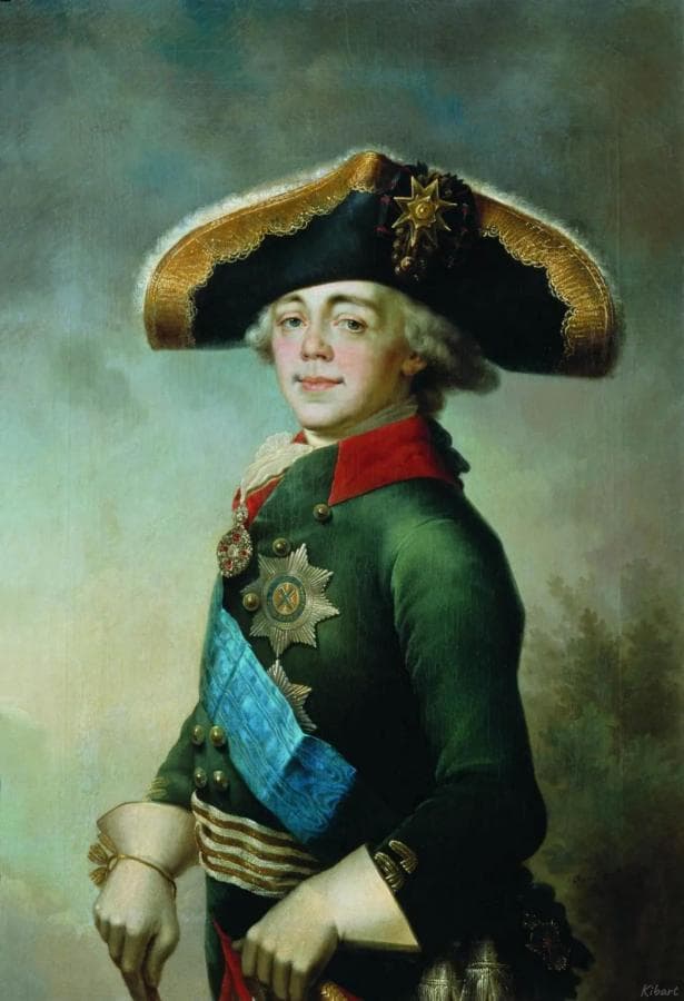 Портрет Павла I, российского императора