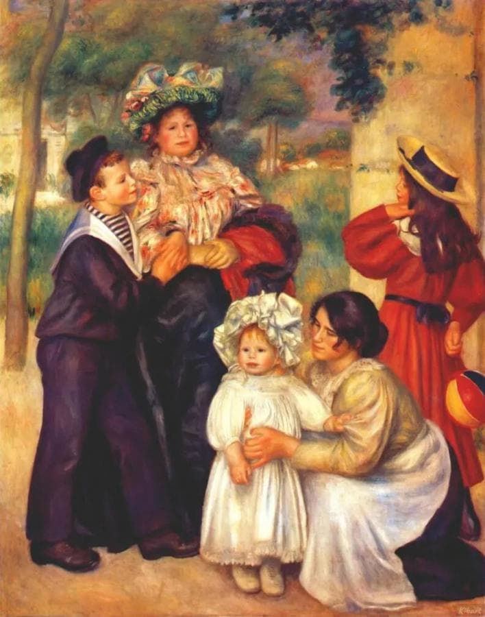 Портрет семьи художника