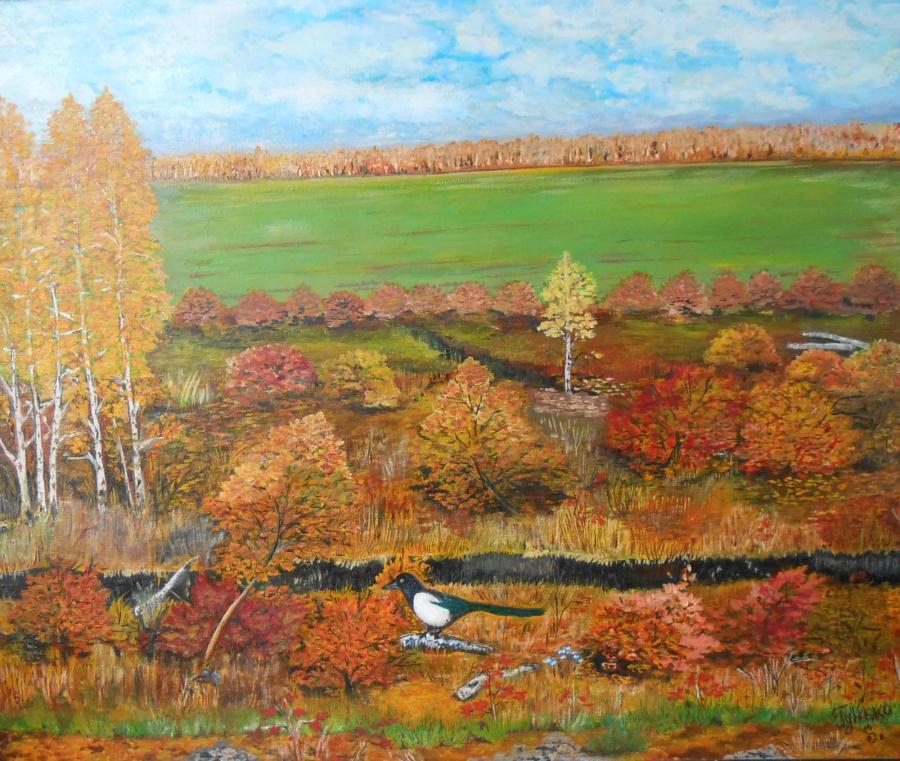 По дороге в станицу