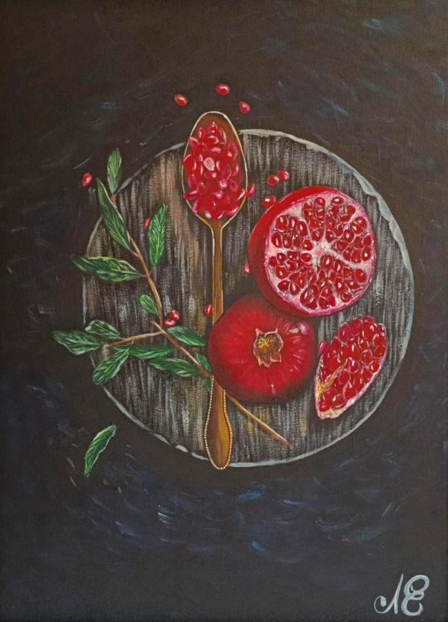 Натюрморт "гранат"