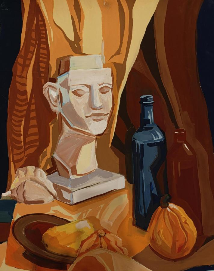 Натюрморт "Прилив конкретного оттенка"