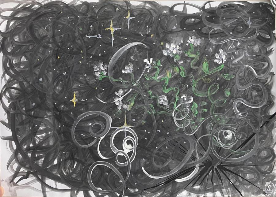 A holl in me the size of a god