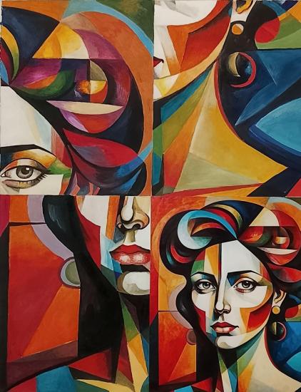 Четыре портрета одной женщины