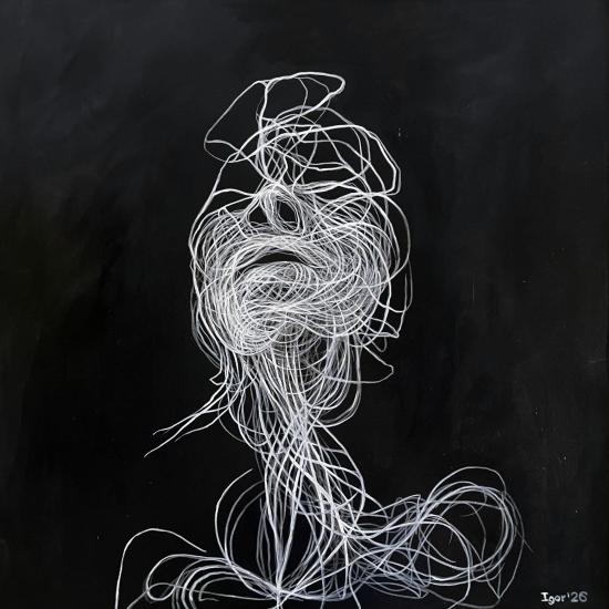 Белыми нитками