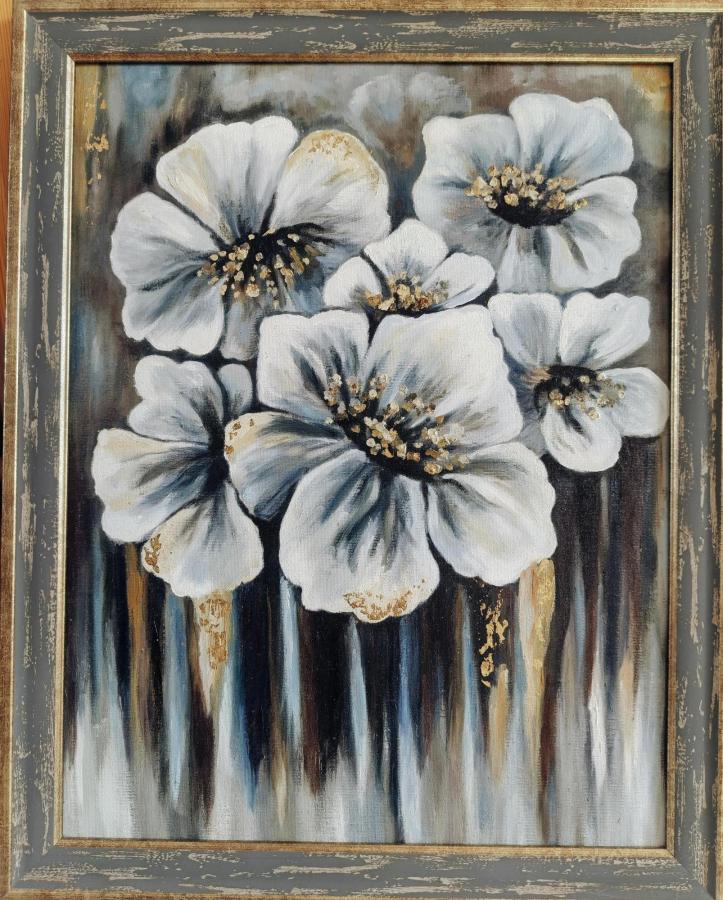 Картина интерьерная "цветы"