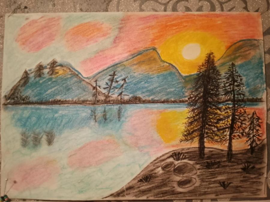 Горное озеро