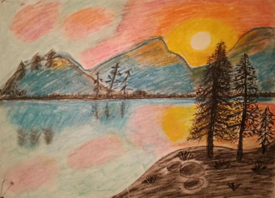 Горное озеро