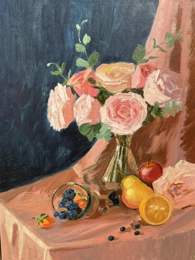 Натюрморт «Розы»